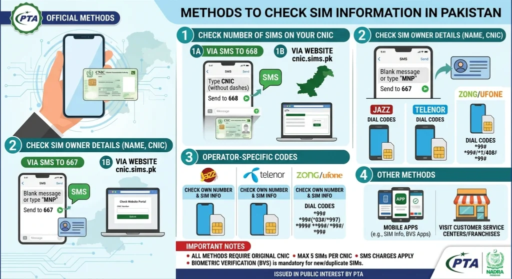 Methods Of SIM Owner Details by Number