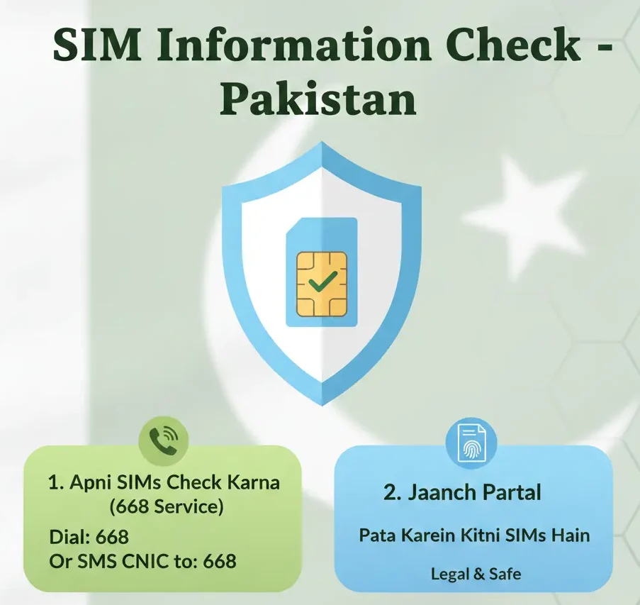 Pakistan Mein Sim Owner Details Check Karna