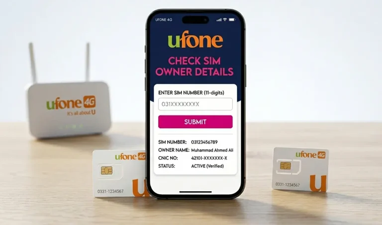 ufone SIM Owner Details